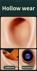 Kleiner Injizierbarer Strap-on Dildo mit Silikon Tragbare Hochgeschnittene Hose Sex-Spielzeug Realistischer Dildo-Slip Strap-On Erwachsenen-Sexspielzeug - Product Image 6