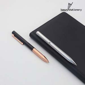 Stylos à bille de luxe personnalisables avec logo, multicolores, pour bureau, hôtel, signature, gravure laser, métal, pour l'école - Product Image 3