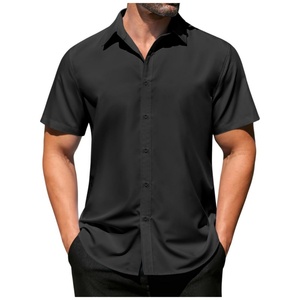 Chemises Hawaïennes pour Hommes à Manches Courtes, Chemises à Boutons à Motifs Floraux, Chemises de Vacances Tropicales, Chemises de Plage avec Poche - Product Image 2