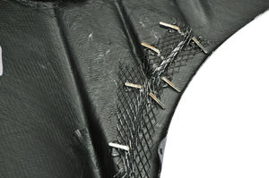 De fibra de carbono piezas del coche para la evolución 8 9 frente más amplio doble ventilado guardabarros - Product Image 5