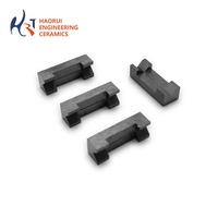 Pièces en céramique de zircone noire à rainure en V de précision industrielle personnalisées pour épisseuse à fusion de fibres