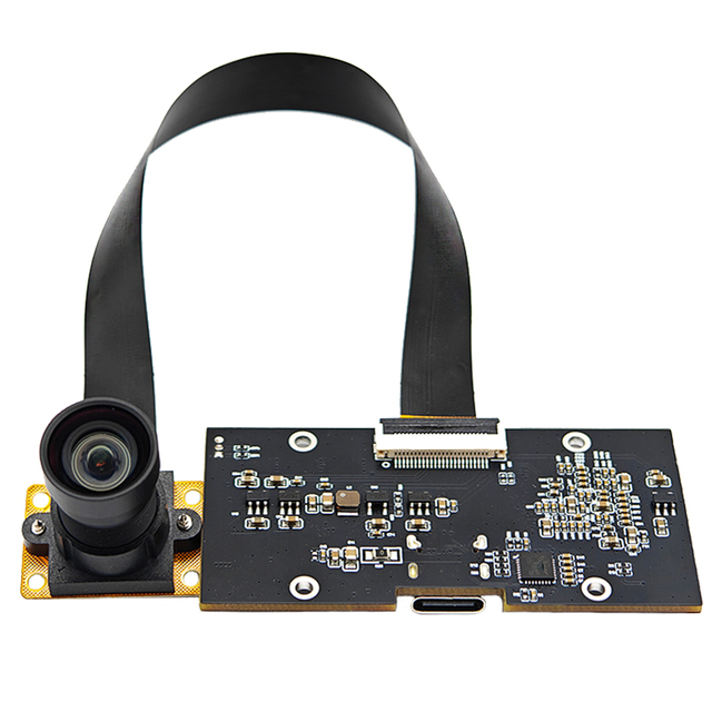 WN USB3.0 Type-C Interface Camera Module HD 4K 12MP IMX577 F3.24mm F/2.7 Embedded Installation Complies with UVC Protocol