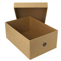 Boîtes rigides en carton ondulé personnalisées, écologiques, haut de gamme, en matériaux recyclés pour l'emballage des chaussures