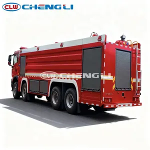 Camion-citerne HOWO 8X4 pour pompiers avec réservoir à mousse pour la lutte contre les incendies et les secours - Product Image 4