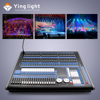 Console d'éclairage DMX Pearl 2010, 2048 canaux, 4 sorties opto-isolées, 240 projecteurs, 450 faders de programmation, grand écran DJ