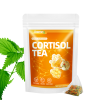 Thé Équilibre Cortisol Jour et Nuit en Sachets – Thé Anti-Stress pour l'Équilibre Hormonal et un Sommeil Profond pour le Bien-être