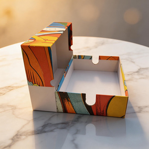 Boîte à chaussures rigide de luxe personnalisée, boîte cadeau écologique, emballage en papier durable, papeterie |   Petit MOQ et échantillonnage rapide - Product Image 1