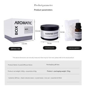 Bán buôn lâu dài tinh thể đá Tinh dầu khuếch tán fireless hương thơm trong nhà nến Bộ cho trang trí nội thất - Product Image 6