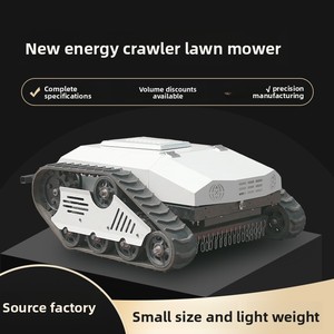 Cortacésped a Control Remoto para Huertos y Campos Inclinados, Robot de Corte Inteligente con Batería de Litio Pequeña, Desbrozadora de Orugas C--17 para Huertos - Product Image 3