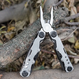 Mini Multifunctional Stainless Steel Folding Pliers Outdoor Travel Survival <b>Multi</b> <b>Tool</b> Plier Knife for <b>Camping</b> and Hiking <b>Tools</b> - Product Image 1