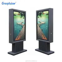 LED outdoor scrolling billboard led free standing double sides scrolling light box