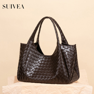 Venta Directa de Fábrica: Bolsos de mano con relieve estilo vintage, bolsos de hombro suaves y cómodos, y bolsos tipo cubo informales. - Product Image 2