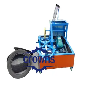 CE Approved Waste Car Tire Crusher Semi Automatic Tire Sidewall Cutter Waste Tyre Recycling Rubber Powder Machine