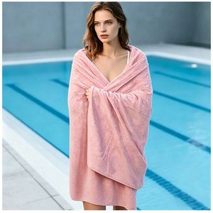 70x140 80x180CM <b>extra</b> <b>Large</b> Oversized Blue Premium Microfiber 400 Gsm Spa <b>Bath</b> <b>Sheet</b> Towels for Men Bathroom <b>Bath</b> - Product Image 2