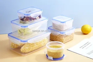 500ml Plastic Container Meal Prep Food Storage Plastic Food Containers Airtight Food Container Storage