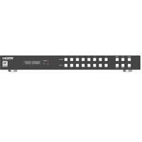 Matrice de commutation 8x8 8K UHD 2.1 avec dénouvellement automatique, déintégrateur audio, boîtier métallique et prise en charge de 4 haut-parleurs pour système Home Cinéma