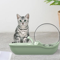 Fontaine à eau chats de 20 cm en acier inoxydable, 81oz/2,4 l, fontaine à eau pour animaux de compagnie avec pompe intelligente
