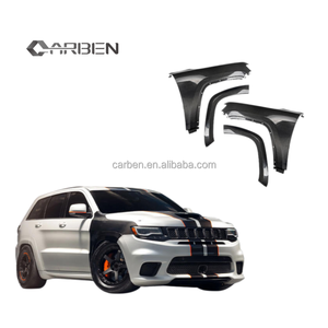 Garde-boue en fibre de carbone personnalisés adaptés à la version améliorée R 14-23 de la Jeep Grand <span class=keywords><strong>Cherokee</strong></span>. - Product Image 2