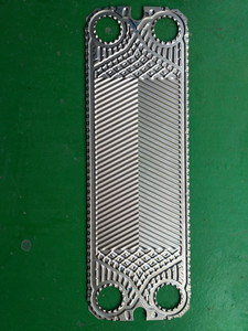 Plaque et joint de refroidisseur d'eau douce central M6MX de type diagonal et à flux croisé en EPDM/NBR/HNBR/VitonA/VitonG pour échangeur de chaleur - Product Image 2