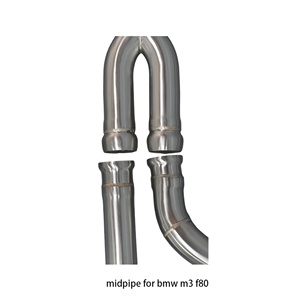 ท่อไอเสียสแตนเลส 304 สำหรับรถยนต์ F80 F82 F83 M3 M4 S55 3.0T ปี 2014-2019 รุ่นเพิ่มสมรรถนะ - Product Image 4