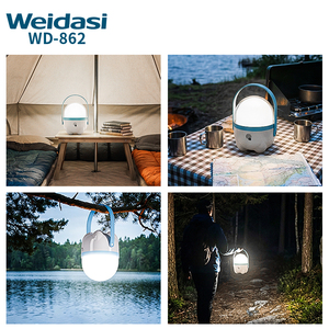 कैंपिंग लाइटिंग के लिए हैंडल के साथ रिचार्जेबल आउटडोर एलिप्टिकल एलईडी लालटेन - Product Image 6