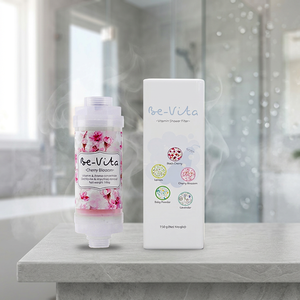 Bevita ตัวกรองวิตามินฝักบัวด้วยมือพลาสติกปลอดสารพิษติดตั้งง่ายด้วยตนเองเครื่องบำบัดน้ำรุ่นใหม่ - Product Image 2