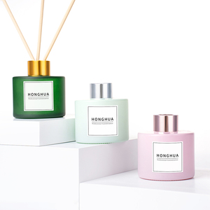 New <strong>Green</strong> Pink Coloured Unique 100ml Perfume <strong>Bottle</strong> Luxury Reed <strong>Diffuser</strong> <strong>Bottle</strong> Round <strong>With</strong> Box - Product Image 5