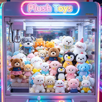 Meilleures ventes : Peluches mélangées de 8 pouces pour machine à griffes, en gros, durables, pour les prix et cadeaux des jeux de griffes et la revente