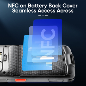 Escáner de código de barras <span class=keywords><strong>PDA</strong></span> 1D/2D resistente Android 14 DE 6 ", Android 14, 100dB, colector de datos de Terminal NFC, IP68, 5000mAh, <span class=keywords><strong>PDA</strong></span> de logística de almacén - Product Image 6