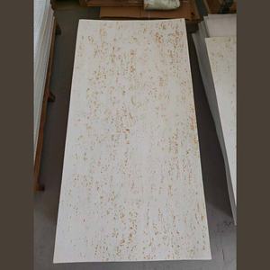 Revêtement mural léger et facile à installer, couleur or, travertin MCM, <span class=keywords><strong>panneau</strong></span> souple en pierre flexible pour la décoration murale - Product Image 5