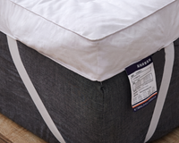 Dessus de lit de luxe en Fiber Alternative 100% Polyester microfibre lit d'hôtel mousse de matelas
