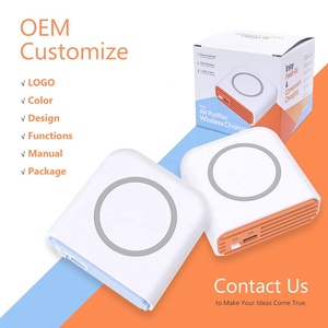 Nouveau produit, chargeur de téléphone intelligent sans fil compact <span class=keywords><strong>3</strong></span> <span class=keywords><strong>en</strong></span> <span class=keywords><strong>1</strong></span>, petit <span class=keywords><strong>purificateur</strong></span> <span class=keywords><strong>d</strong></span>'<span class=keywords><strong>air</strong></span> de bureau pour la maison, le bureau et la chambre - Product Image 6