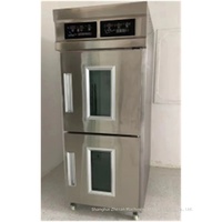 Armoire de fermentation réfrigérée et congélateur à double porte en acier inoxydable pour boulangerie commerciale, température constante, directement de l'usine