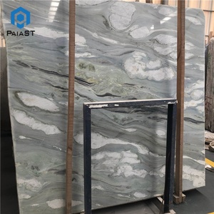 De Lujo decoración interior blanco Natural de mármol verde exótico Precio de piedra para la pared y <span class=keywords><strong>el</strong></span> piso del baño azulejos - Product Image 5