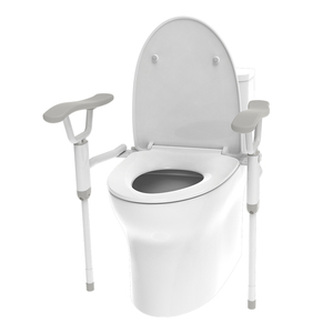 SA001 Barre d'appui de sécurité pour toilettes, pour personnes âgées, enceintes, handicapées, support pour siège de toilettes, <span class=keywords><strong>poignée</strong></span> d'assistance. - Product Image 3