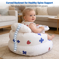 Siège bébé gonflable portable, chaise anti-basculement pour bébé de 3 à 36 mois