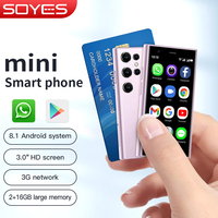 Soyes S23 3G Android Smartphone Promoción de fábrica 2025 3 pulgadas Tamaño de La Palma Quad Core Dual Sim Tiempo de espera prolongado