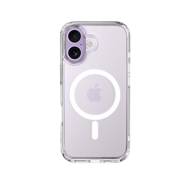 6M Anti Drop Shockproof Anti-Yellow Clear TPU+PC Mobile Phone Case for iPhone 16 17 18 Pro Max Series Magnetic Phone Cover