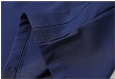 Joggers Scrubs col en V à manches courtes doux de haute qualité unisexe Style à la mode pour les médecins infirmiers de l'hôpital - Product Image 5