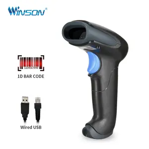 Wettbewerbs fähiger Preis 1D Handheld kabel gebundener Laser-Barcode-Scanner mit USB/COM