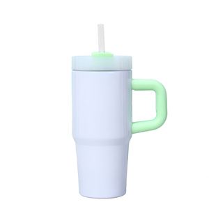 Sublimation Children Kid BPA Free Mini Custom 14oz Stainless Steel Thermal Vacuum Insulated Water <b>Bottle</b> Tumbler Cup with Handle - Product Image 1
