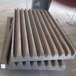 Plaque de <span class=keywords><strong>concasseur</strong></span> à mâchoires <span class=keywords><strong>mobile</strong></span> <span class=keywords><strong>Metso</strong></span> MM0512835 en acier au manganèse forgé, pièce de rechange pour applications rocheuses, fabriquée en Chine - Product Image 5