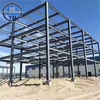 Bâtiment commercial en structure acier robuste, entrepôt, atelier métallique préfabriqué, maison modulaire, appartement avec certification CE