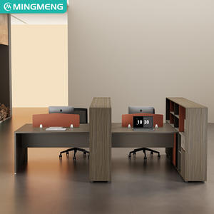 <b>Office</b> employee desk, simple modern four-person <b>computer</b> desk, <b>office</b> partition cubicle, finance employee desk - Product Image 3
