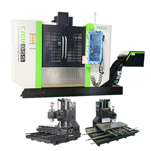 Machine de fraisage verticale CNC Fanuc BT40 à broche unique haute précision MVL855, déplacement 850x550x550mm, 24 outils, sortie d'usine - Product Image 2