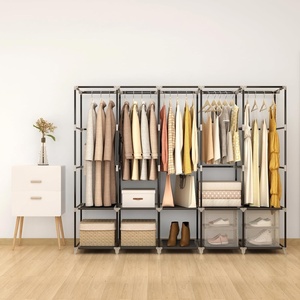 Armario Plegable Multifuncional de Fácil Instalación, Armario Extraíble de Gran Capacidad para Dormitorio o Vivienda de Alquiler - Product Image 2
