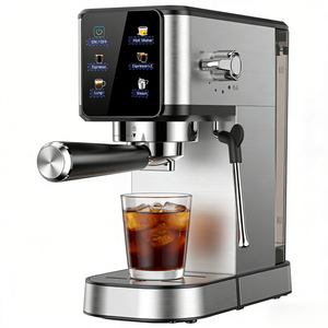 Cafetera Programable con Control NTC, Bomba de Alta Presión de 20 Bares, Acero Inoxidable, Recipiente de Agua Extraíble de 0.9L, <span class=keywords><strong>Espresso</strong></span> Semiautomático - Product Image 5