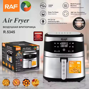 Friteuse à air numérique électrique sans huile de grande capacité avec écran LCD, intérieur en acier inoxydable 8L - Product Image 5