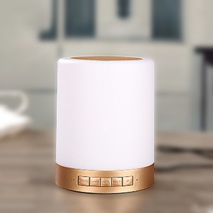 Haut-parleur <span class=keywords><strong>coran</strong></span> avec horloge numérique Azan lampe de Table USB chambre lampe de chevet Table sans fil veilleuse - Product Image 6
