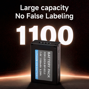 Batteria di Ricambio per Fotocamera Digitale RingTeam BP-SCL5 Compatibile con <span class=keywords><strong>Leica</strong></span> BP-SCL5 <span class=keywords><strong>M10</strong></span> M10P M10D M10R M10M Bp-scl5 - Product Image 3